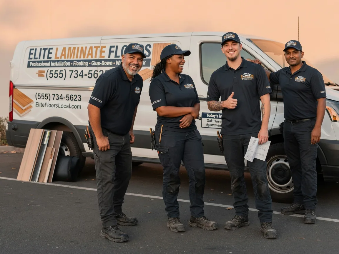 Laminate flooring installation company in Connerville, OK
